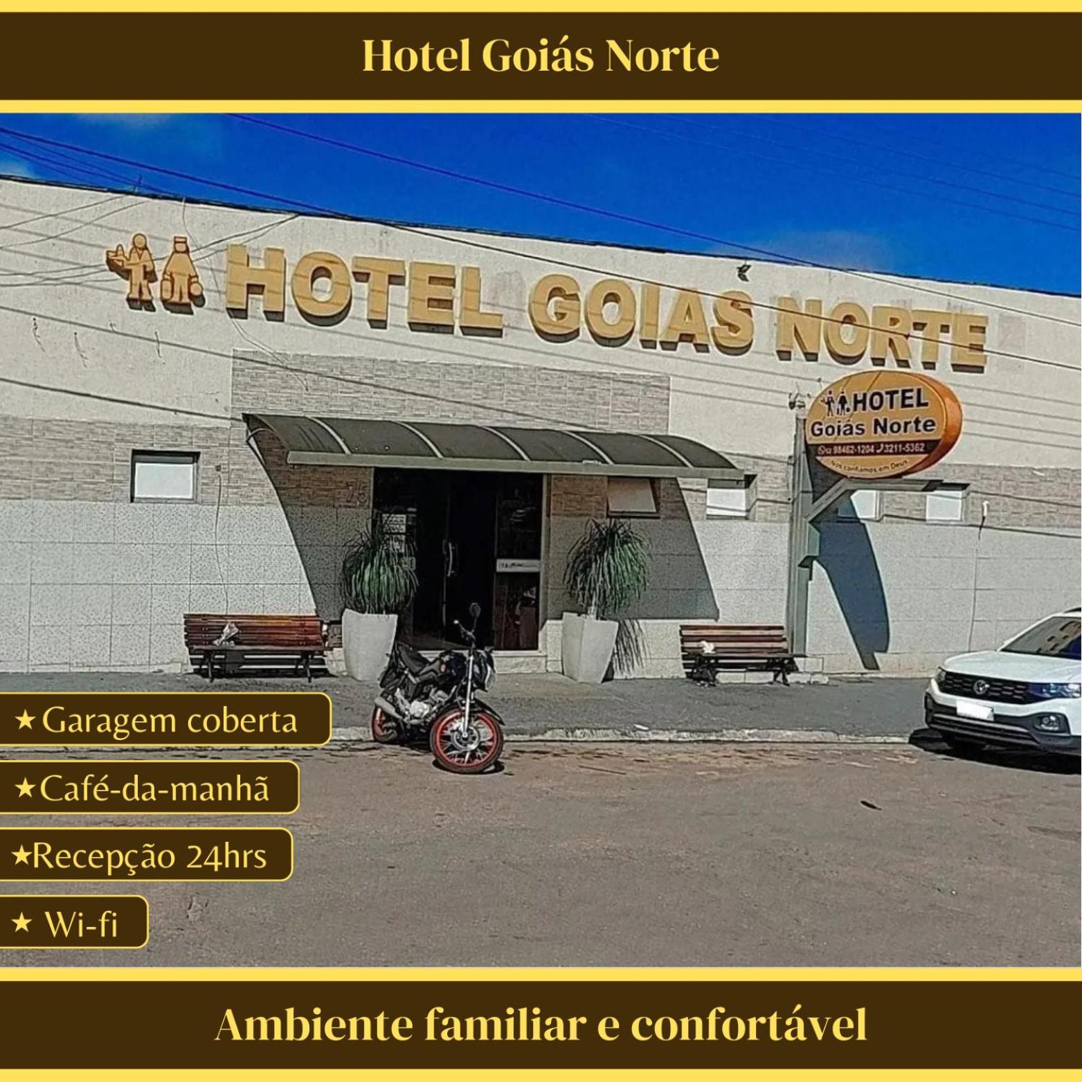 Hotel Goias Norte Гояния Екстериор снимка
